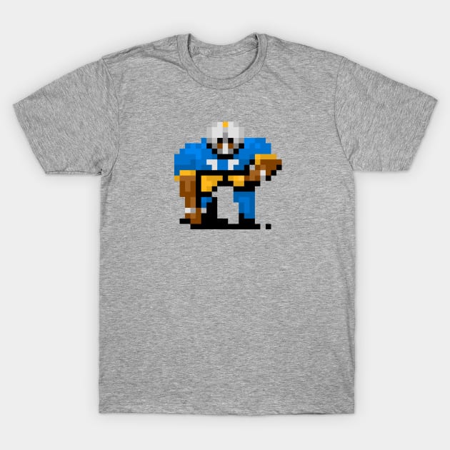 16-Bit Lineman - Los Angeles T-Shirt by The Pixel League